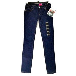 Jayime Jeans 27" Skinny Leg Dark Wash Low Rise